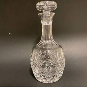 Atlantis Portugal Lead Crystal Decanter with Stopper